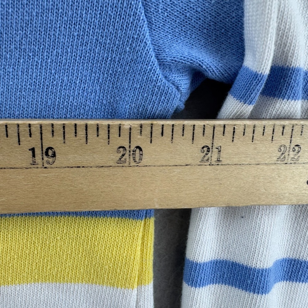 Vintage Adidas Rugby Shirt Mens Medium Cotton Long Sleeve Polo 90s Y2K - Picture 13 of 16
